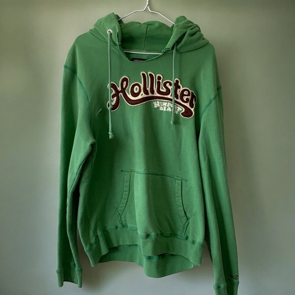 Hollister Other - Green Hollister Hoodie L